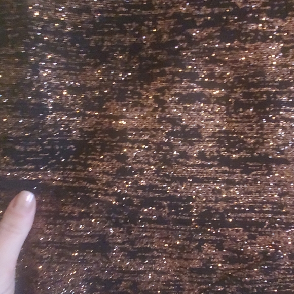 Black and bronze glitter dress - Picture 2 of 4